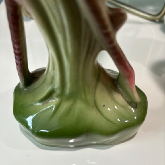 VINTAGE 1950s Midcentury Floridian Pink Flamingo Figurine - Picture 15 of 17